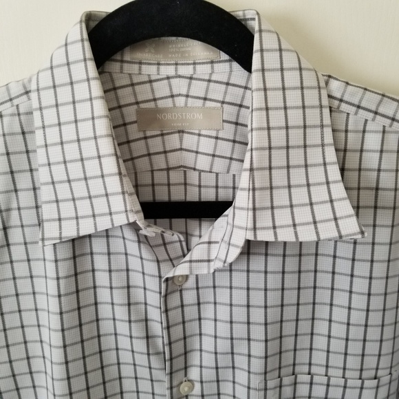 Norstrom Men's Stripe Dress Shirt Sz 16 32/33 - Picture 1 of 7